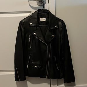 Black Lambskin Rider Jacket